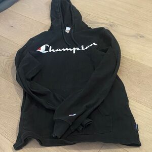 Champion Black Pullover